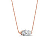 Load image into Gallery viewer, 1-ct-east-west-solitaire-marquise-diamond-necklace-pendant-in-rose-gold-fdpd11719angle3-1.00ct-nl-rg