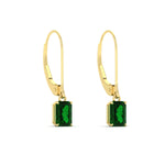 Load image into Gallery viewer, 1-ct-emerald-cut-emerald-drop-earrings-in-yellow-gold-fdear11236emgemgrangle3-1.00ct-nl-yg.jpg?v=1765364316