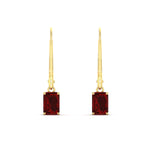 Load image into Gallery viewer, 1-ct-emerald-cut-ruby-drop-earrings-in-yellow-gold-fdear11236emgrudrangle2-1.00ct-nl-yg.jpg?v=1765364316