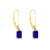 Load image into Gallery viewer, 1-ct-emerald-cut-sapphire-drop-earrings-in-yellow-gold-fdear11236emgsablangle3-1.00ct-nl-yg.jpg?v=1765364315
