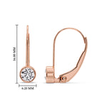 Load image into Gallery viewer, 1-ct-lever-back-bezel-set-round-diamond-earrings-in-rose-gold-FDEAR11589RO-1.00-CT-ANGLE3-RG-HW?v=1755863039