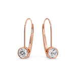 Load image into Gallery viewer, 1-ct-lever-back-bezel-set-round-diamond-earrings-in-rose-gold-FDEAR11589RO-1.00-CT-ANGLE4-RG?v=1755863039