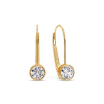Load image into Gallery viewer, 1-ct-lever-back-bezel-set-round-diamond-earrings-in-yellow-gold-FDEAR11589RO-1.00-CT-ANGLE5-YG?v=1755863038