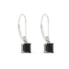 Load image into Gallery viewer, 1-ct-princess-cut-black-diamond-leverback-dangle-earrings-in-white-gold-fdear11236prgblackangle3-1.00ct-nl-wg.jpg?v=1765510587