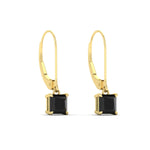 Load image into Gallery viewer, 1-ct-princess-cut-black-diamond-leverback-dangle-earrings-in-yellow-gold-fdear11236prgblackangle3-1.00ct-nl-yg.jpg?v=1765510587