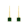 Load image into Gallery viewer, 1-ct-princess-cut-emerald-leverback-dangle-earrings-in-yellow-gold-fdear11236prgemgrangle2-1.00ct-nl-yg.jpg?v=1765510587
