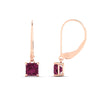 Load image into Gallery viewer, 1-ct-princess-cut-pink-sapphire-leverback-dangle-earrings-in-rose-gold-fdear11236prgsadrpiangle4-1.00ct-nl-rg.jpg?v=1765510586