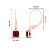 Load image into Gallery viewer, 1-ct-princess-cut-ruby-leverback-dangle-earrings-in-rose-gold-fdear11236prgrudrangle4-1.00ct-nl-rg-hw.jpg?v=1765510587