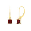 Load image into Gallery viewer, 1-ct-princess-cut-ruby-leverback-dangle-earrings-in-yellow-gold-fdear11236prgrudrangle1-1.00ct-nl-yg.jpg?v=1765510586