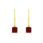Load image into Gallery viewer, 1-ct-princess-cut-ruby-leverback-dangle-earrings-in-yellow-gold-fdear11236prgrudrangle2-1.00ct-nl-yg.jpg?v=1765510586