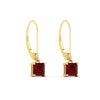 Load image into Gallery viewer, 1-ct-princess-cut-ruby-leverback-dangle-earrings-in-yellow-gold-fdear11236prgrudrangle3-1.00ct-nl-yg.jpg?v=1765510587