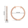 Load image into Gallery viewer, 1-ct-u-prong-diamond-hoop-earring-in-rose-gold-fdear10803angle2-1.00ct-nl-rg