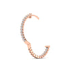 Load image into Gallery viewer, 1-ct-u-prong-diamond-hoop-earring-in-rose-gold-fdear10803angle4-1.00ct-nl-rg