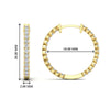 Load image into Gallery viewer, 1-ct-u-prong-diamond-hoop-earring-in-yellow-gold-fdear10803angle2-1.00ct-nl-yg