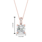 Load image into Gallery viewer, 1-ct-asschre-cut-diamond-filigree-pendant-in-FDPD86802AS1.0CTANGLE2-NL-RG