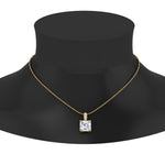 Load image into Gallery viewer, 1-ct-asschre-cut-diamond-filigree-pendant-in-FDPD86802AS1.0CTANGLE2-NL-YG