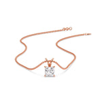 Load image into Gallery viewer, 1-ct.-diamond-princess-cut-solitaire-necklace-in-rose-gold-FDPD8469ANGLE4-PR-1.00-RG.jpg?v=1758712604