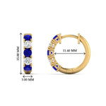 Load image into Gallery viewer, 1-ct.-diamond-small-hoop-earring-with-sapphire-in-yellow-gold-FDEAR10773GSABLANGLE1-NL-YG_69a06bcc-897a-4f8c-91c1-2603ea9b8fef