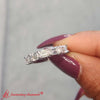 Load image into Gallery viewer, 1-ct.-emerald-cut-east-west-5-stone-wedding-band-in-14k-white-gold-FD8126B...1200.