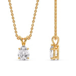 Load image into Gallery viewer, 1-ct.-pear-single-diamond-necklace-in-yellow-gold-FDPD8469ANGLE3-PE-1.00-YG.jpg?v=1758693345