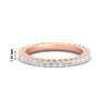 Load image into Gallery viewer, 1-ctw-diamond-eternity-princess-cut-wedding-ring-in-rose-gold-FD10247PRB-1.00CT-NL-RG-HW