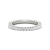 Load image into Gallery viewer, 1-ctw-diamond-eternity-princess-cut-wedding-ring-in-white-gold-FD10247PRB-1.00CT-NL-WG
