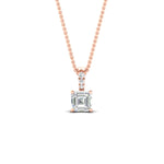 Load image into Gallery viewer, 1.00-ct-asscher-cut-pave-diamond-bail-pendant-in-rose-gold-fdpd11636asangle1-5.50mm-nl-rg.jpg?v=1769514551