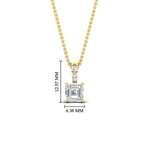 Load image into Gallery viewer, 1.00-ct-asscher-cut-pave-diamond-bail-pendant-in-yellow-gold-fdpd11636asangle1-5.50mm-nl-yg-hw.jpg?v=1769514551