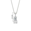 Load image into Gallery viewer, 1.00-ct-emerald-cut-diamond-necklace-with-pave-bail-in-white-gold-fdpd11636emangle1-7X5mm-nl-wg-hw.jpg?v=1769514554