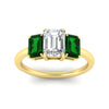Load image into Gallery viewer, 1.00-ct-emerald-cut-three-stone-emerald-engagement-ring-in-yellow-gold-fdenr9299emgemgrangle5-1.00ct-nl-yg.jpg