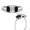 Load image into Gallery viewer, 1.00-ct-radiant-cut-three-stone-black-diamond-engagement-ring-in-white-gold-fdenr9299ragblackangle3-1.00ct-nl-wg.jpg
