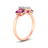 Load image into Gallery viewer, 1.00-ct-radiant-cut-three-stone-pink-sapphire-engagement-ring-in-rose-gold-fdenr9299ragsadrpiangle2-1.00ct-nl-rg.jpg