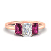 Load image into Gallery viewer, 1.00-ct-radiant-cut-three-stone-pink-sapphire-engagement-ring-in-rose-gold-fdenr9299ragsadrpisleep-1.00ct-nl-rg.jpg