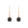 Load image into Gallery viewer, 1.00-ct-round-cut-black-diamond-leverback-dangle-earrings-in-rose-gold-fdear11236rogblackangle2-1.00ct-nl-rg.jpg?v=1768373567