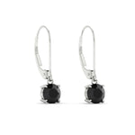 Load image into Gallery viewer, 1.00-ct-round-cut-black-diamond-leverback-dangle-earrings-in-white-gold-fdear11236rogblackangle3-1.00ct-nl-wg.jpg?v=1768373567