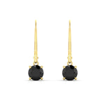 Load image into Gallery viewer, 1.00-ct-round-cut-black-diamond-leverback-dangle-earrings-in-yellow-gold-fdear11236rogblackangle2-1.00ct-nl-yg.jpg?v=1768373567