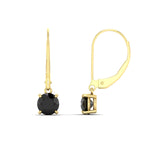 Load image into Gallery viewer, 1.00-ct-round-cut-black-diamond-leverback-dangle-earrings-in-yellow-gold-fdear11236rogblackangle4-1.00ct-nl-yg.jpg?v=1768373567