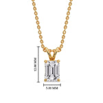 Load image into Gallery viewer, 1.00-ct.-emerald-cut-solitaire-pendant-in-FDPD8469ANGLE1-EM-1.00-YG-HW.jpg?v=1759468255