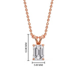 Load image into Gallery viewer, 1.00-ct.-emerald-cut-solitaire-pendant-in-rose-gold-yellow-gold-FDPD8469ANGLE1-EM-1.00-RG-HW.jpg?v=1759468255