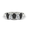 Load image into Gallery viewer, 1.25-carat-5-stone-wedding-band-black-diamond-teardrop-in-white-gold-fdwb8008peblacksleep-1.25ct-nl-wg.jpg