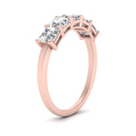Load image into Gallery viewer, 1.25-carat-basket-5-asscher-cut-wedding-ring-in-rose-gold-FD10118B-0.25-ANGLE3-NL-RG