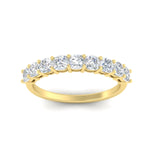 Load image into Gallery viewer, 1.35-carat-cushion-diamond-nine-stone-anniversary-ring-in-yellow-gold-fdwb8008cuangle5-1.35ct-nl-yg?v=1773384936