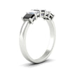 Load image into Gallery viewer, 1.50 Ct Emerald Cut 5 Stone Diamond Anniversary Ring