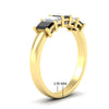 Load image into Gallery viewer, 1.5-ct-emerald-cut-black-diamond-anniversary-ring-in-yellow-gold-fdwb8008emblackangle2-1.50ct-nl-yg-hw