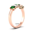 Load image into Gallery viewer, 1.5-ct-emerald-cut-emerald-anniversary-ring-in-rose-gold-fdwb8008emgemgrangle2-1.50ct-nl-rg-hw