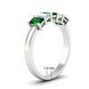 Load image into Gallery viewer, 1.5-ct-emerald-cut-emerald-anniversary-ring-in-white-gold-fdwb8008emgemgrangle2-1.50ct-nl-wg-hw