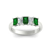 Load image into Gallery viewer, 1.5-ct-emerald-cut-emerald-anniversary-ring-in-white-gold-fdwb8008emgemgrangle5-1.50ct-nl-wg