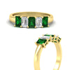 Load image into Gallery viewer, 1.5-ct-emerald-cut-emerald-anniversary-ring-in-yellow-gold-fdwb8008emgemgrangle3-1.50ct-nl-yg