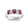 Load image into Gallery viewer, 1.5-ct-emerald-cut-pink-sapphire-anniversary-ring-in-white-gold-fdwb8008emgsadrpiangle5-1.50ct-nl-wg