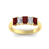 Load image into Gallery viewer, 1.5-ct-emerald-cut-ruby-anniversary-ring-in-yellow-gold-fdwb8008emgrudrangle5-1.50ct-nl-yg
